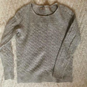 Cozy Grey Loft Sweater